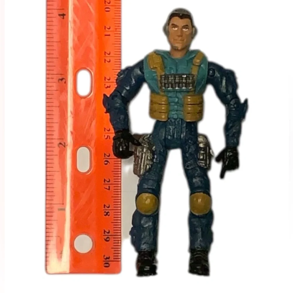 Action figure from Lanard's The Corps Elite Triple Threat series Elliott Reaver